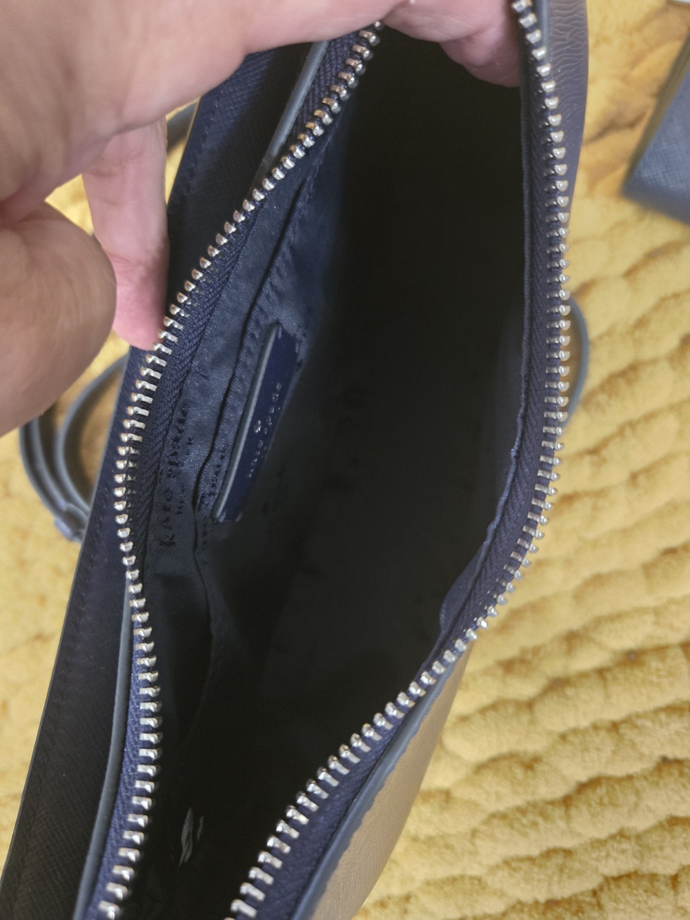 kate spade Navy Saffiano Shoulder Bag & Wallet Set - Picture 11 of 11